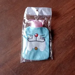 Doremon Cartoon Small Hot Water Bag with Cover for Pain Relief ( default, SMALL )