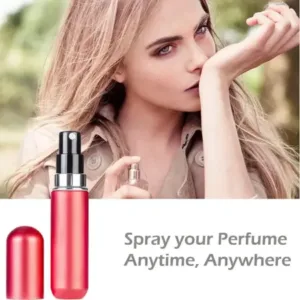 5 ml Mini Perfume Spray Bottle – Refillable Travel Fragrance Atomizer ( multicolor, OS )