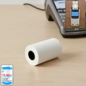 Thermal Label Roll – Self-Adhesive Direct Thermal Labels 57x34mm ( default, OS )