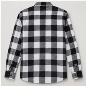 Boys Stylish Checkered Cotton Casual Winter Shirt – Full Sleeve ( default, 15-16 Years )