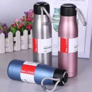 Stainless Steel Vacuum Insulated Bottle – 500ml Hot & Cold Flask ( default, Standard )