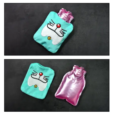 MZNugMLpiHzmy3GwKdessjoewJOsy7H5VXgEWAmp.webp Doremon Cartoon Small Hot Water Bag with Cover for Pain Relief ( default, SMALL )