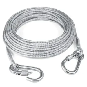 Heavy Duty Clothes Drying Wire Rope 5 Meter Outdoor ( default, OS )