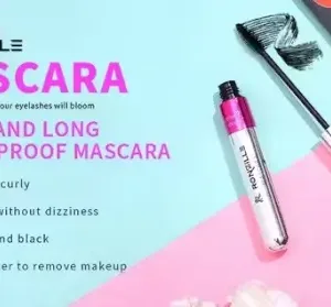 2-in-1 Mascara for Women – Volumizing & Lengthening Smudge-Proof Mascara ( default, Standard )