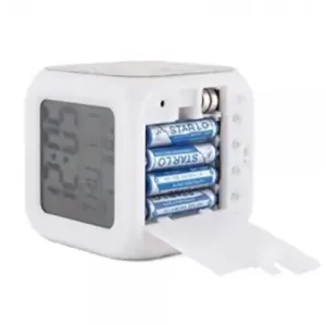 7 Color Change Digital Clock with Temperature Display ( multicolor, OS )