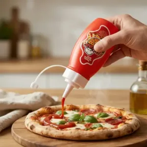 Small Plastic Squeeze Sauce Bottle for Ketchup & Mayonnaise Dispensing (1 Pc) ( default, OS )