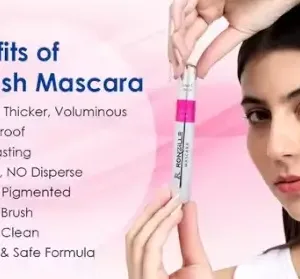 2-in-1 Mascara for Women – Volumizing & Lengthening Smudge-Proof Mascara ( default, Standard )