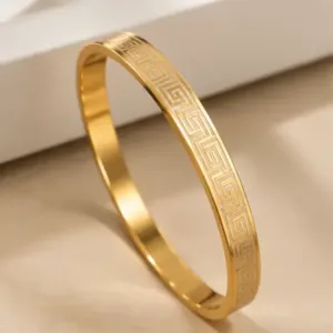 Bracelet for Men – Brass Slider Bracelet with Slip-On Closure ( default, OS )