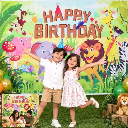 D1ayhrMFXwjF3Bgb752hPAdEip58BT8RhoABapzp.webp Jungle Animal Happy Birthday Backdrop Curtain – Kids Birthday Party Decoration ( default, OS )