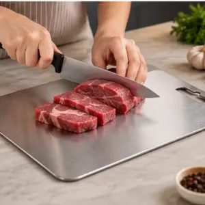 Stainless Steel Multipurpose Kitchen Chopping and Cutting Board ( default, OS )