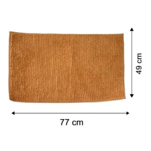 Anti-Slip Absorbent Microfiber Chenille Floor Mat 77 x 49 cm ( default, OS )
