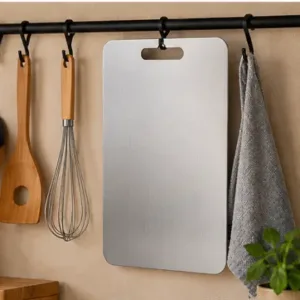 Stainless Steel Multipurpose Kitchen Chopping and Cutting Board ( default, OS )