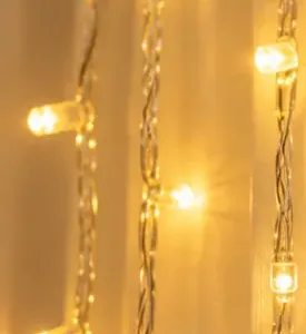 Fancy Rice Lights – 36 LED Warm White String Light, 12 Meter ( yellow, OS )
